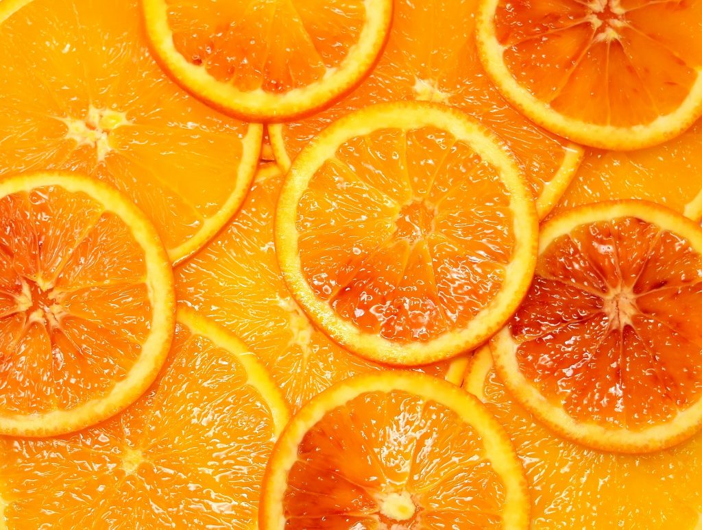 Das Fasziensystem "in einer Orange" - Foto: Pixabay